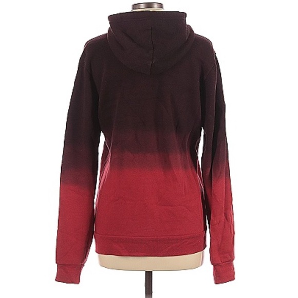 Aviator Nation Ombré Rainbow Zip Up Hooded Sweatshirt - Picture 11 of 14